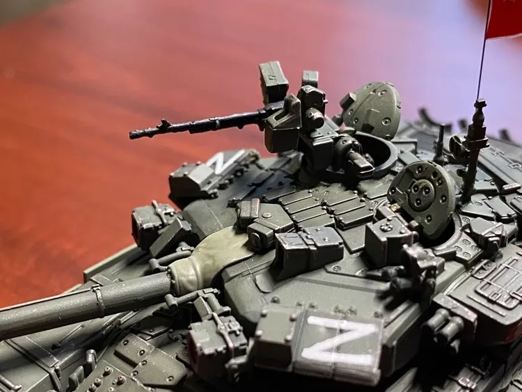 Russian Special Military Operation T90 T-90A Main Battle Tank World Completion 1/72 Static Finished Model