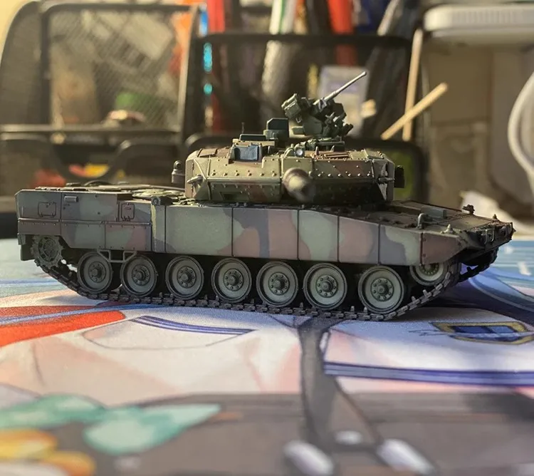 New German Leopard 2A7PRO Main Station 1/72 Tank NATO Tri Color Camouflage Finished Product Static Model New German Leopard 2A7PRO Main Station 1/72 Tank NATO Tri Color Camouflage Finished Product Static Model