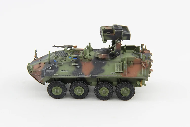 1/72 US Marine Corps Tank Missile Fighting Vehicle Final Static Completed Product Toy Tank Model Ornament