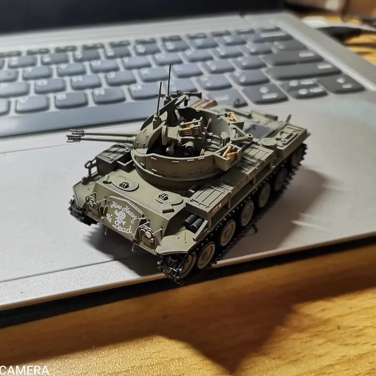 1/72 German M42 Self-propelled M42 Finished Tank Model Static Completion Product Toy Tank Model Ornament