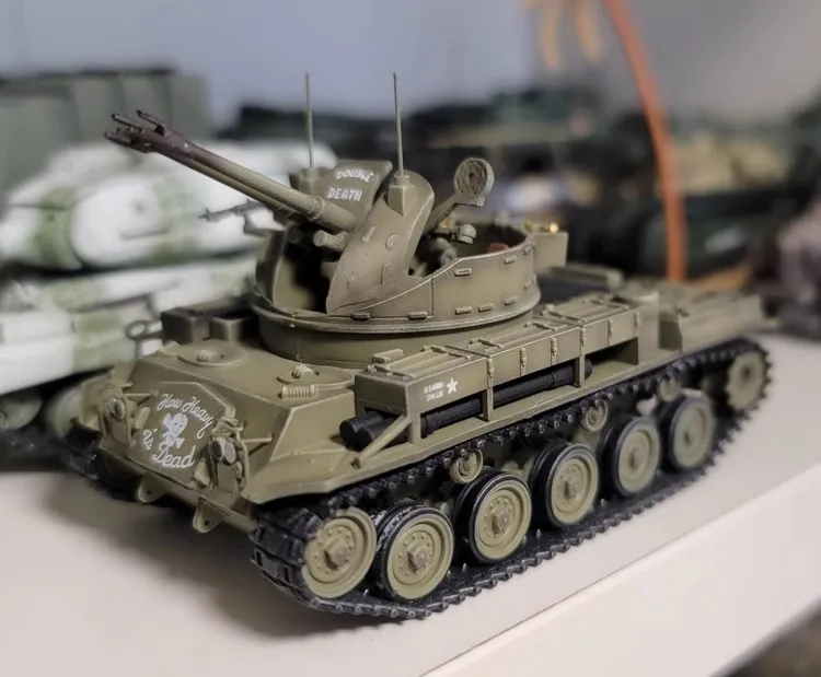 1/72 German M42 Self-propelled M42 Finished Tank Model Static Completion Product Toy Tank Model Ornament