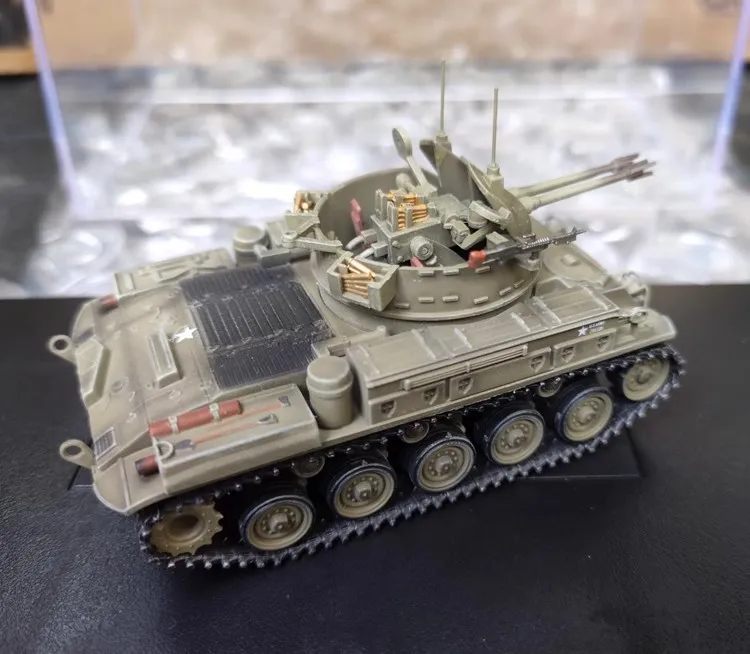 1/72 German M42 Self-propelled M42 Finished Tank Model Static Completion Product Toy Tank Model Ornament