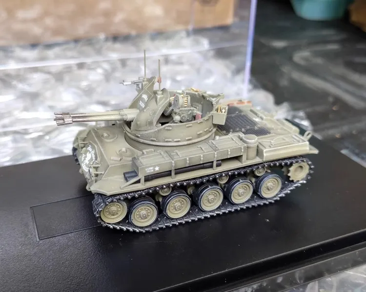 1/72 German M42 Self-propelled M42 Finished Tank Model Static Completion Product Toy Tank Model Ornament
