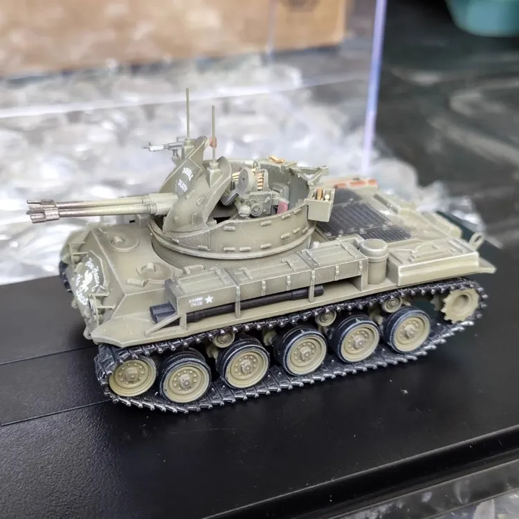 1/72 German M42 Self-propelled M42 Finished Tank Model Static Completion Product Toy Tank Model Ornament
