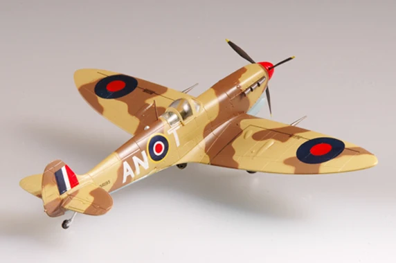 Easymodel 37216 1/72 Spitfire Fighter RAF 417 Squadron 1942 Assembled Finished Military Static Plastic Model Collection or Gift Easymodel 37216 1/72 Spitfire Fighter RAF 417 Squadron 1942 Assembled Finished Military Static Plastic Model Collection or Gift