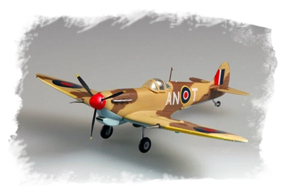 Easymodel 37216 1/72 Spitfire Fighter RAF 417 Squadron 1942 Assembled Finished Military Static Plastic Model Collection or Gift Easymodel 37216 1/72 Spitfire Fighter RAF 417 Squadron 1942 Assembled Finished Military Static Plastic Model Collection or Gift