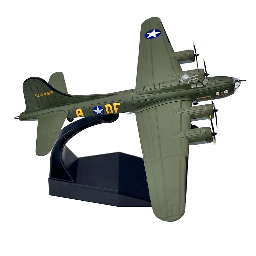 1/144 Scale WWII US B17 B-17 Flying Fortress Heavy Bomber Metal Military Airplane Plane Toy Model Collection Gift 1/144 Scale WWII US B17 B-17 Flying Fortress Heavy Bomber Metal Military Airplane Plane Toy Model Collection Gift