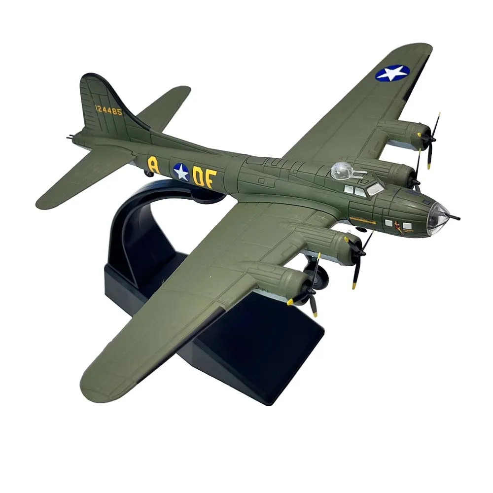 1/144 Scale WWII US B17 B-17 Flying Fortress Heavy Bomber Metal Military Airplane Plane Toy Model Collection Gift 1/144 Scale WWII US B17 B-17 Flying Fortress Heavy Bomber Metal Military Airplane Plane Toy Model Collection Gift