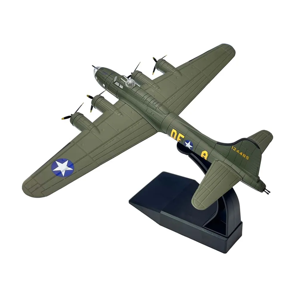 1/144 Scale WWII US B17 B-17 Flying Fortress Heavy Bomber Metal Military Airplane Plane Toy Model Collection Gift 1/144 Scale WWII US B17 B-17 Flying Fortress Heavy Bomber Metal Military Airplane Plane Toy Model Collection Gift