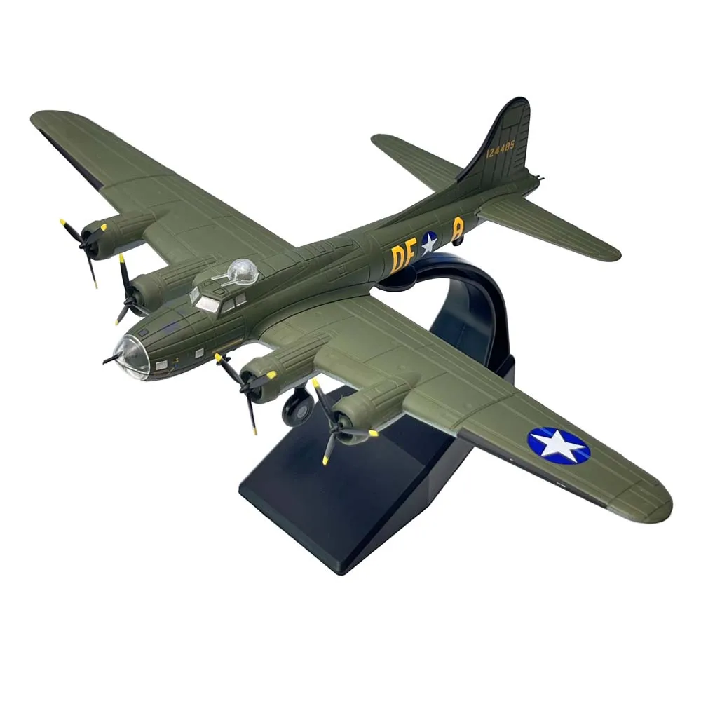1/144 Scale WWII US B17 B-17 Flying Fortress Heavy Bomber Metal Military Airplane Plane Toy Model Collection Gift 1/144 Scale WWII US B17 B-17 Flying Fortress Heavy Bomber Metal Military Airplane Plane Toy Model Collection Gift