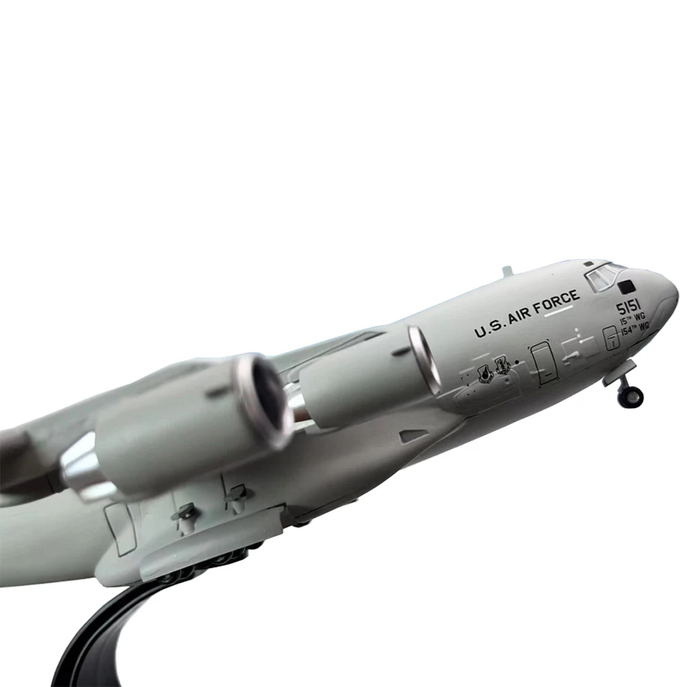 1:200 1/200 Scale US C-17 C17 Globemaster III Strategy Transport Aircraft Diecast Metal Airplane Plane Model Children Toy Gift