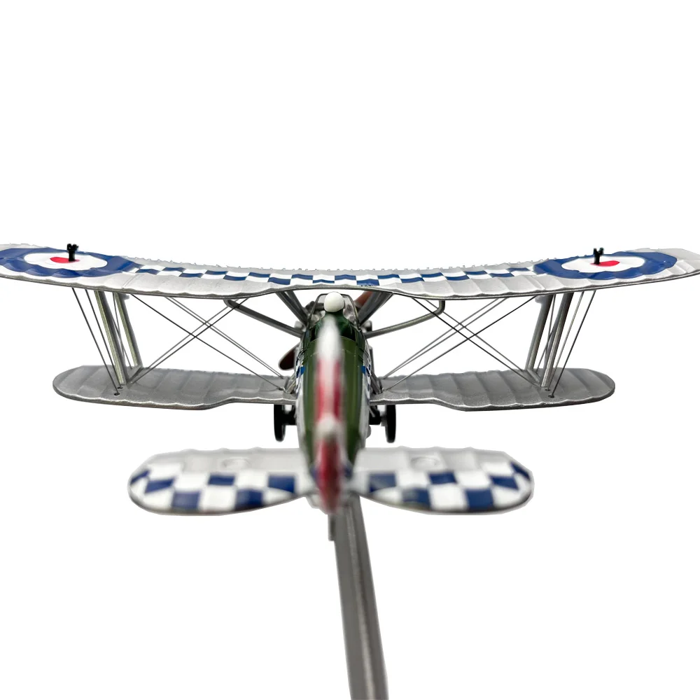 1:72 Scale WWI British Royal Air Force Bristol Bulldog Biplane Propeller Fighter Diecast Metal Plane Aircraft Model Toy 1:72 Scale WWI British Royal Air Force Bristol Bulldog Biplane Propeller Fighter Diecast Metal Plane Aircraft Model Toy