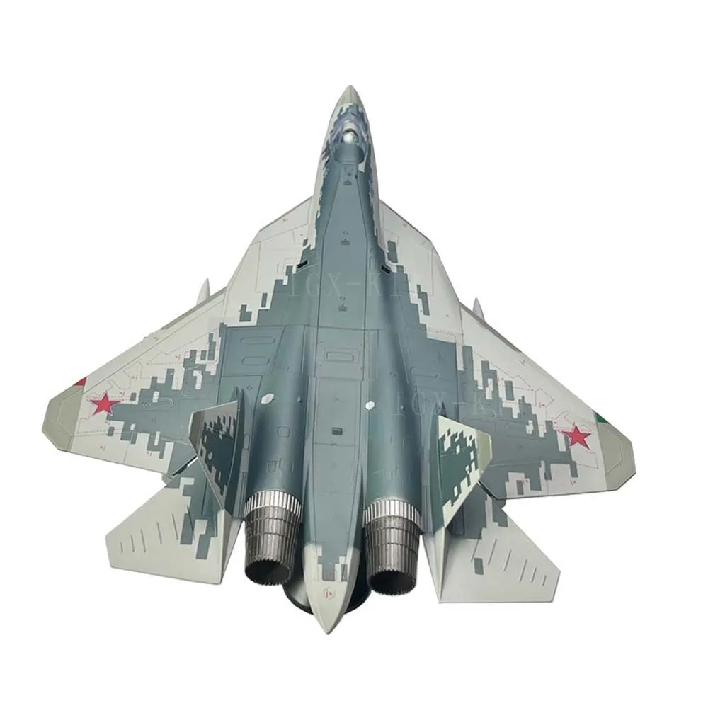 1/72 Scale Russian SU57 Sukhoi SU-57 Fighter Jet Airplane Metal Military Finished Alloy Diecast Simulation Aircraft Model Toy 1/72 Scale Russian SU57 Sukhoi SU-57 Fighter Jet Airplane Metal Military Finished Alloy Diecast Simulation Aircraft Model Toy