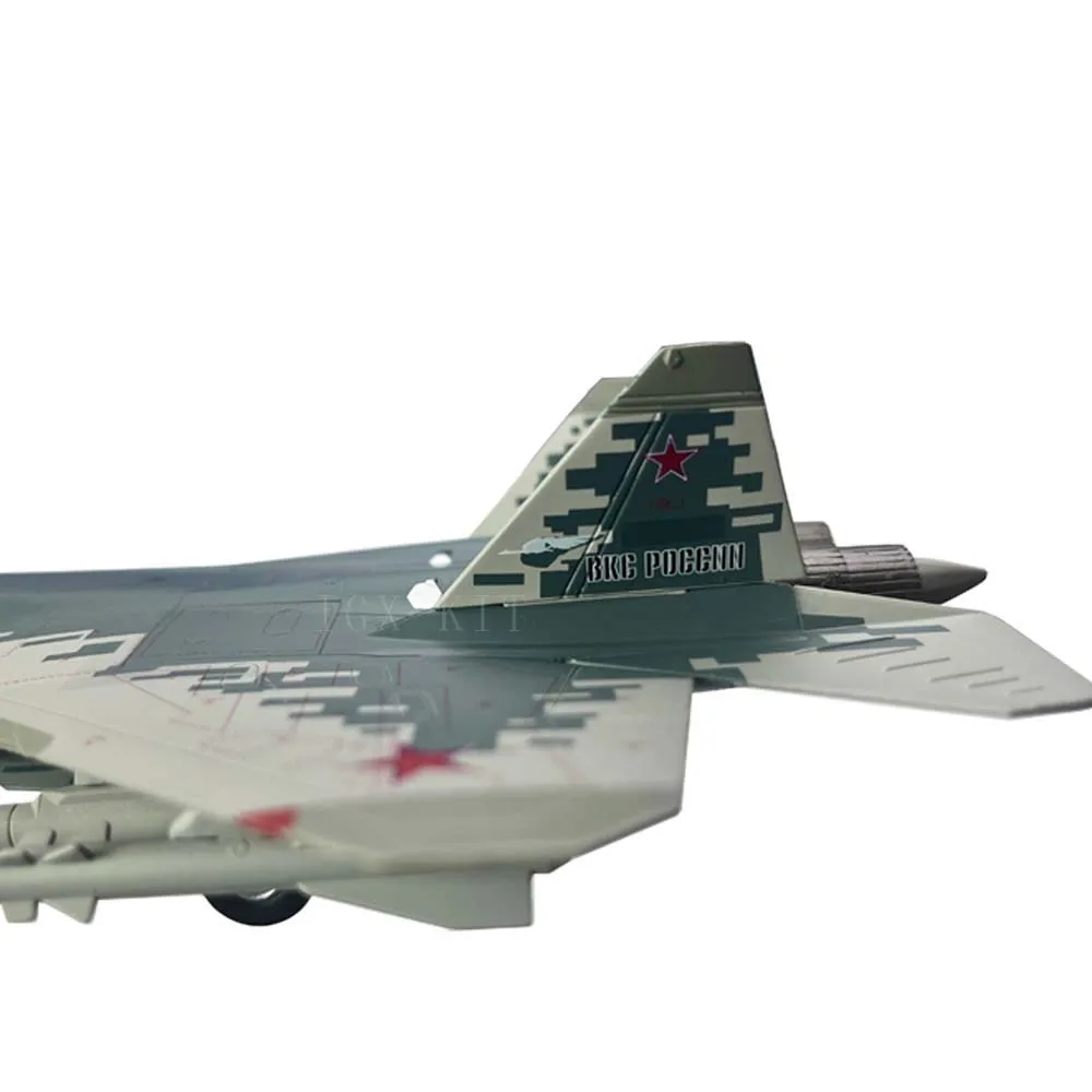 1/72 Scale Russian SU57 Sukhoi SU-57 Fighter Jet Airplane Metal Military Finished Alloy Diecast Simulation Aircraft Model Toy 1/72 Scale Russian SU57 Sukhoi SU-57 Fighter Jet Airplane Metal Military Finished Alloy Diecast Simulation Aircraft Model Toy
