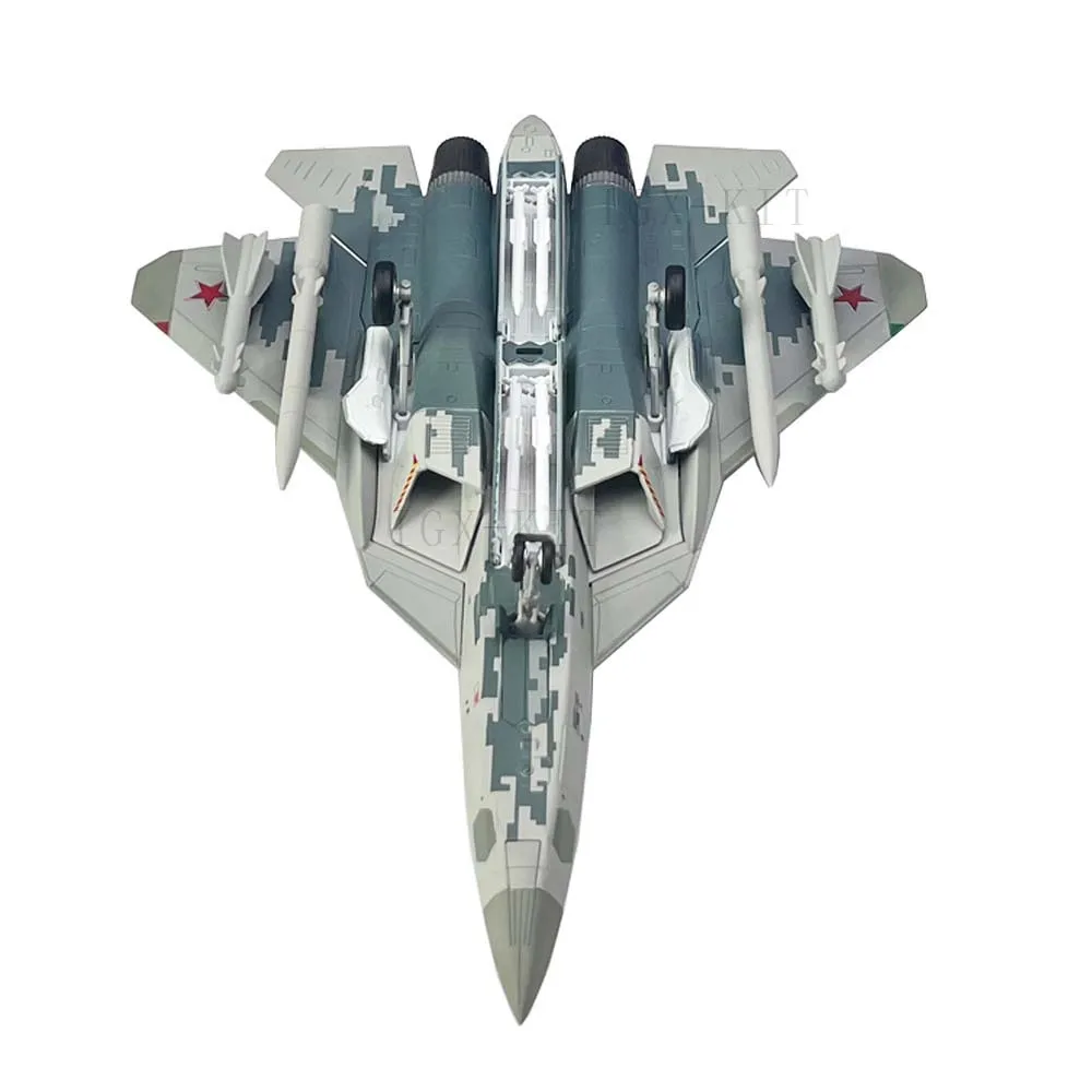 1/72 Scale Russian SU57 Sukhoi SU-57 Fighter Jet Airplane Metal Military Finished Alloy Diecast Simulation Aircraft Model Toy 1/72 Scale Russian SU57 Sukhoi SU-57 Fighter Jet Airplane Metal Military Finished Alloy Diecast Simulation Aircraft Model Toy