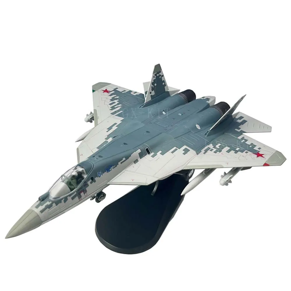 1/72 Scale Russian SU57 Sukhoi SU-57 Fighter Jet Airplane Metal Military Finished Alloy Diecast Simulation Aircraft Model Toy 1/72 Scale Russian SU57 Sukhoi SU-57 Fighter Jet Airplane Metal Military Finished Alloy Diecast Simulation Aircraft Model Toy