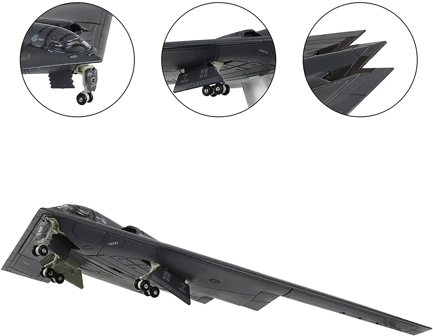 1/200 USAF B-2A B2 Spirit Stealth Bomber Diecast Metal Plane Airplane Aircraft Model Collected Hobby Toy Child Gift 1/200 USAF B-2A B2 Spirit Stealth Bomber Diecast Metal Plane Airplane Aircraft Model Collected Hobby Toy Child Gift