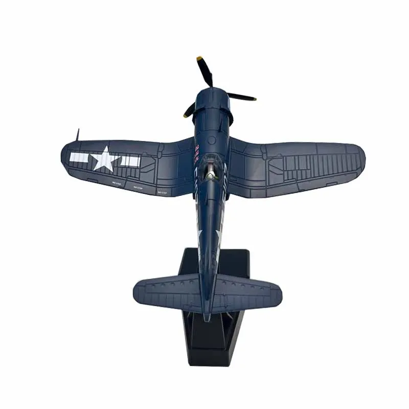 1/72 Scale WW2 US F4U-1 F4U Corsair Dragon  Fighter Aircraft Metal Military Plane Diecast Model Toy Children Collection or Gift