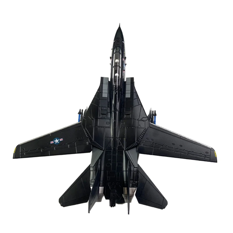 1/100 US Navy Grumman F14 F-14A Tomcat VX-4 Fighter Aircraft Metal Military Toy Diecast Plane Model for Collection or Gift&hellip;