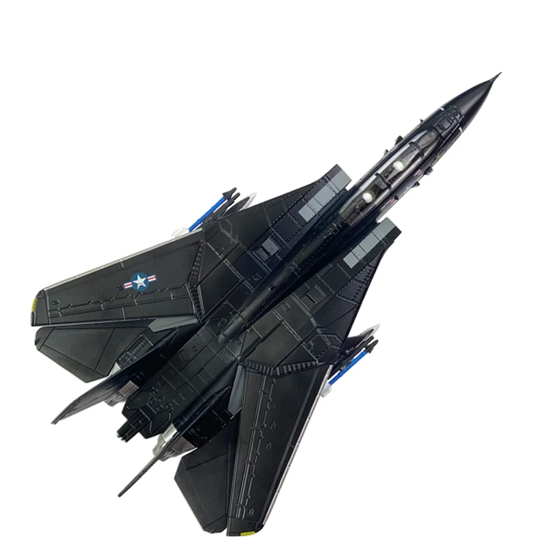 1/100 US Navy Grumman F14 F-14A Tomcat VX-4 Fighter Aircraft Metal Military Toy Diecast Plane Model for Collection or Gift&hellip;