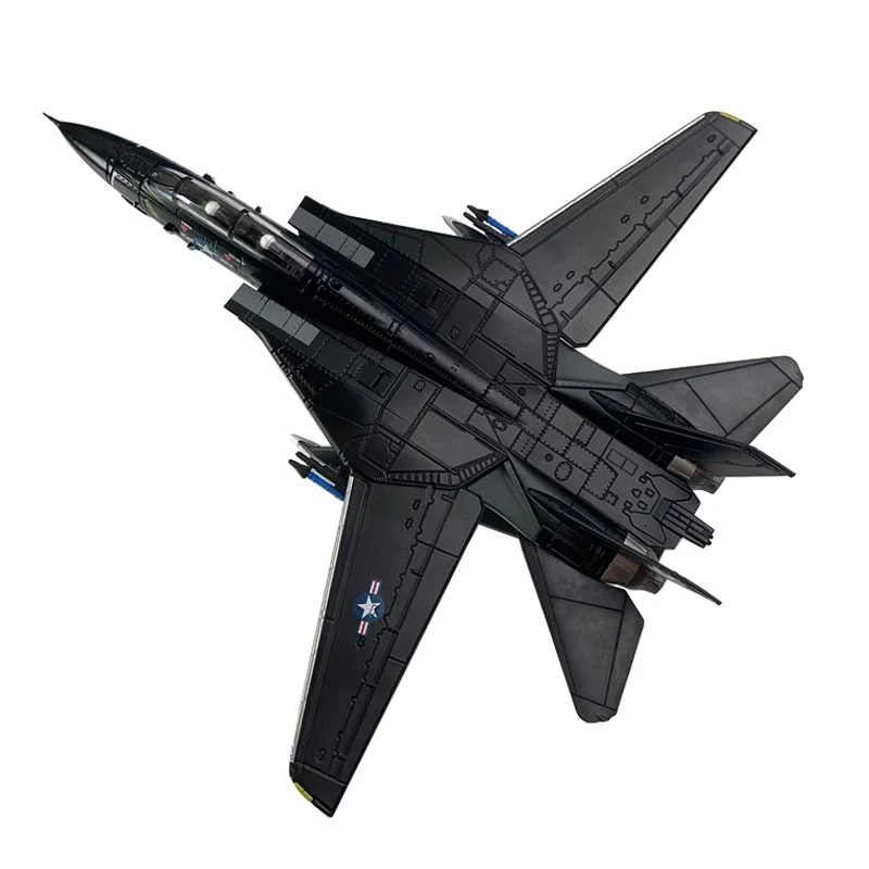 1/100 US Navy Grumman F14 F-14A Tomcat VX-4 Fighter Aircraft Metal Military Toy Diecast Plane Model for Collection or Gift&hellip;