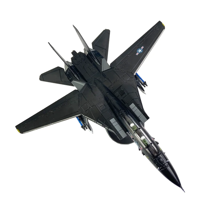 1/100 US Navy Grumman F14 F-14A Tomcat VX-4 Fighter Aircraft Metal Military Toy Diecast Plane Model for Collection or Gift&hellip;