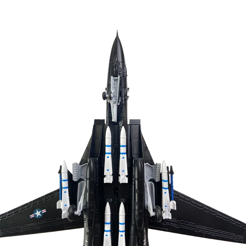 1/100 US Navy Grumman F14 F-14A Tomcat VX-4 Fighter Aircraft Metal Military Toy Diecast Plane Model for Collection or Gift&hellip;