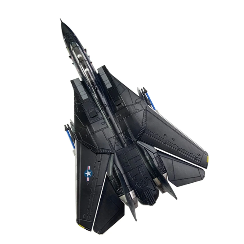 1/100 US Navy Grumman F14 F-14A Tomcat VX-4 Fighter Aircraft Metal Military Toy Diecast Plane Model for Collection or Gift&hellip;