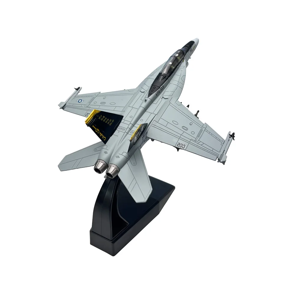 1/100 Scale US F18 F/A-18F Super Hornet VFA-2 Fighter Jet Airplane Aircraft Metal Military Plane Toy Model Collection Gift 1/100 Scale US F18 F/A-18F Super Hornet VFA-2 Fighter Jet Airplane Aircraft Metal Military Plane Toy Model Collection Gift