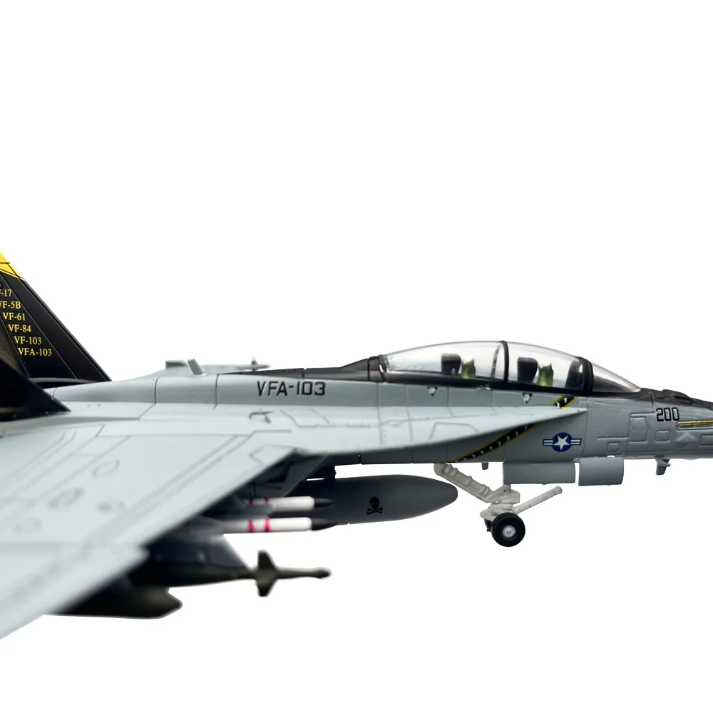 1/100 Scale US F18 F/A-18F Super Hornet VFA-2 Fighter Jet Airplane Aircraft Metal Military Plane Toy Model Collection Gift 1/100 Scale US F18 F/A-18F Super Hornet VFA-2 Fighter Jet Airplane Aircraft Metal Military Plane Toy Model Collection Gift