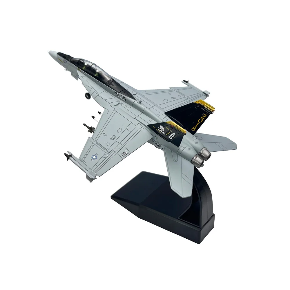 1/100 Scale US F18 F/A-18F Super Hornet VFA-2 Fighter Jet Airplane Aircraft Metal Military Plane Toy Model Collection Gift 1/100 Scale US F18 F/A-18F Super Hornet VFA-2 Fighter Jet Airplane Aircraft Metal Military Plane Toy Model Collection Gift