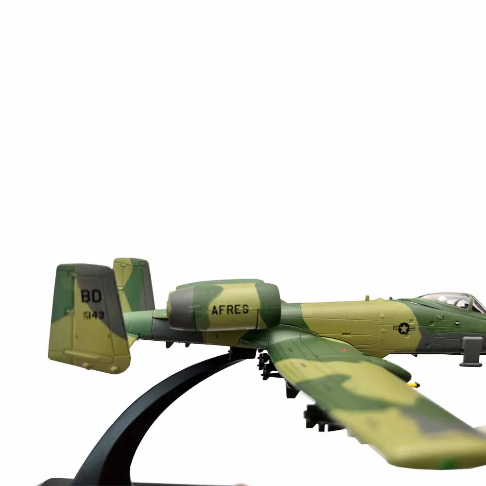 1/100 Scale US A-10 A10 Thunderbolt II Warthog Hog Attack Plane Fighter Diecast Metal Aircraft Model Children Boy Toy Gift 1/100 Scale US A-10 A10 Thunderbolt II Warthog Hog Attack Plane Fighter Diecast Metal Aircraft Model Children Boy Toy Gift