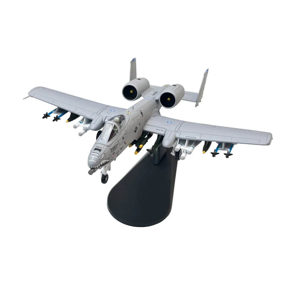 1/100 Scale US A-10 A10 Thunderbolt II Warthog Hog Attack Plane Fighter Diecast Metal Aircraft Model Children Boy Toy Gift 1/100 Scale US A-10 A10 Thunderbolt II Warthog Hog Attack Plane Fighter Diecast Metal Aircraft Model Children Boy Toy Gift