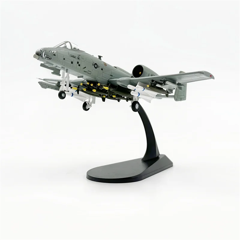 1/100 Scale US A-10 A10 Thunderbolt II Warthog Hog Attack Plane Fighter Diecast Metal Aircraft Model Children Boy Toy Gift 1/100 Scale US A-10 A10 Thunderbolt II Warthog Hog Attack Plane Fighter Diecast Metal Aircraft Model Children Boy Toy Gift