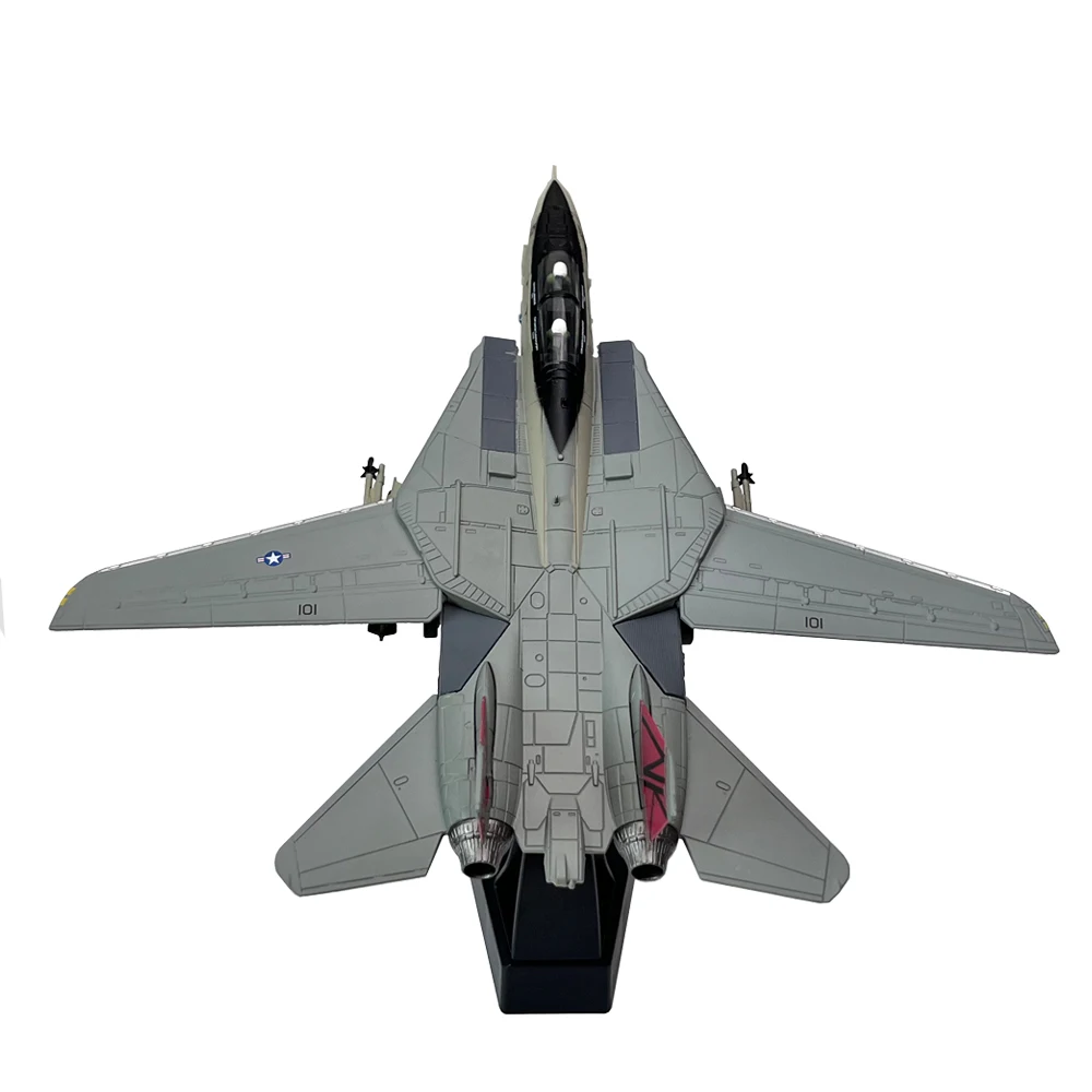 1/100 Scale US Grumman F-14 F14 Tomcat Bombcat Fighter Diecast Metal Airplane Plane Aircraft Model Children Toy Collection Gift