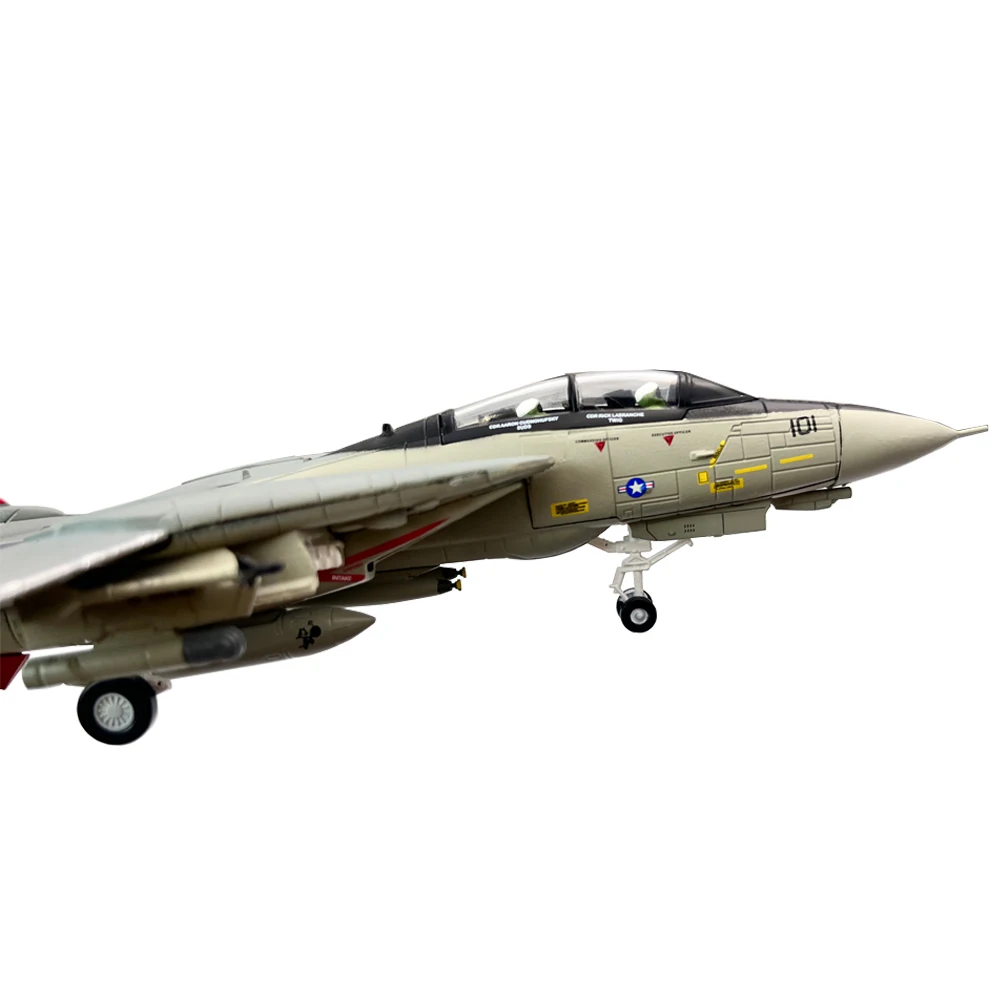 1/100 Scale US Grumman F-14 F14 Tomcat Bombcat Fighter Diecast Metal Airplane Plane Aircraft Model Children Toy Collection Gift