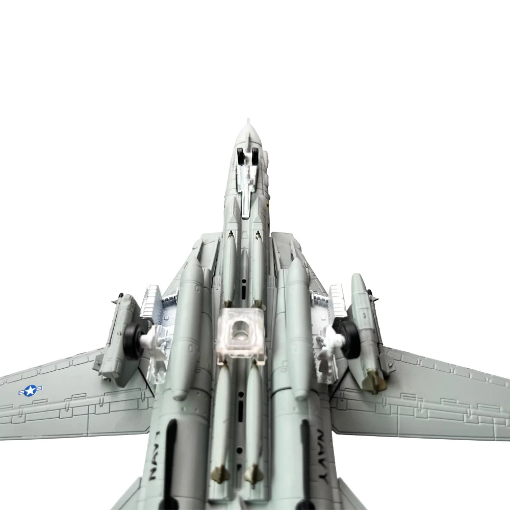 1/100 Scale US Grumman F-14 F14 Tomcat Bombcat Fighter Diecast Metal Airplane Plane Aircraft Model Children Toy Collection Gift