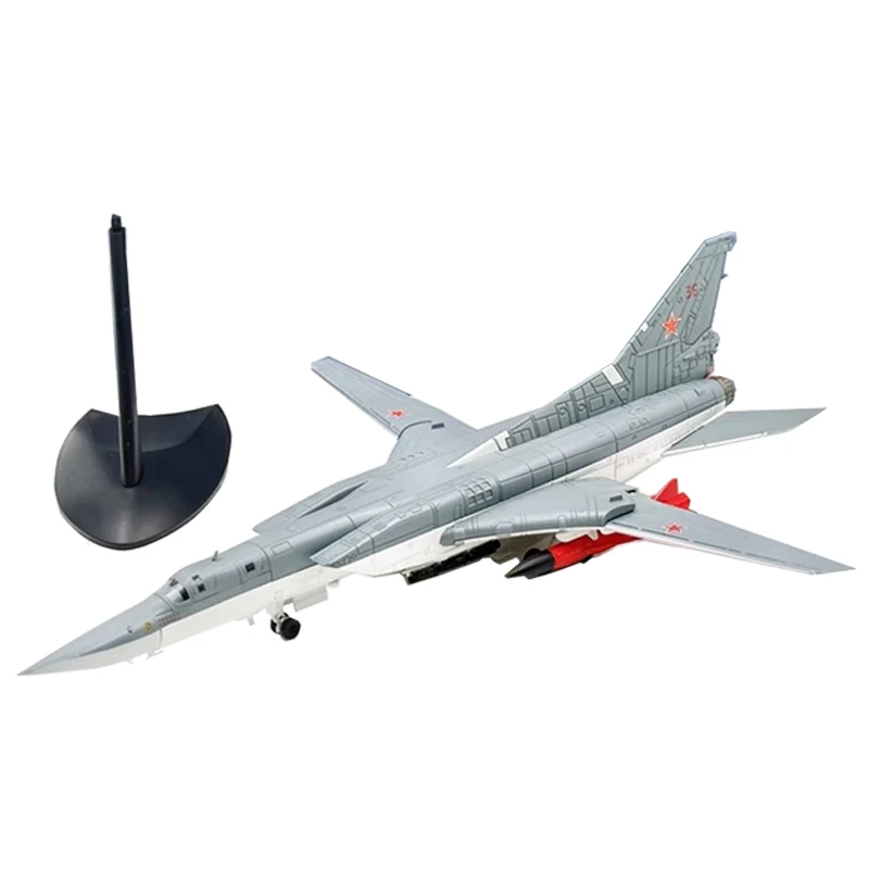 1/144 Scale Soviet Tupolev Tu22 TU22M3 Backfire Bomber Aircraft Metal Military Plane Toy Model Collection Ornament Gift 1/144 Scale Soviet Tupolev Tu22 TU22M3 Backfire Bomber Aircraft Metal Military Plane Toy Model Collection Ornament Gift