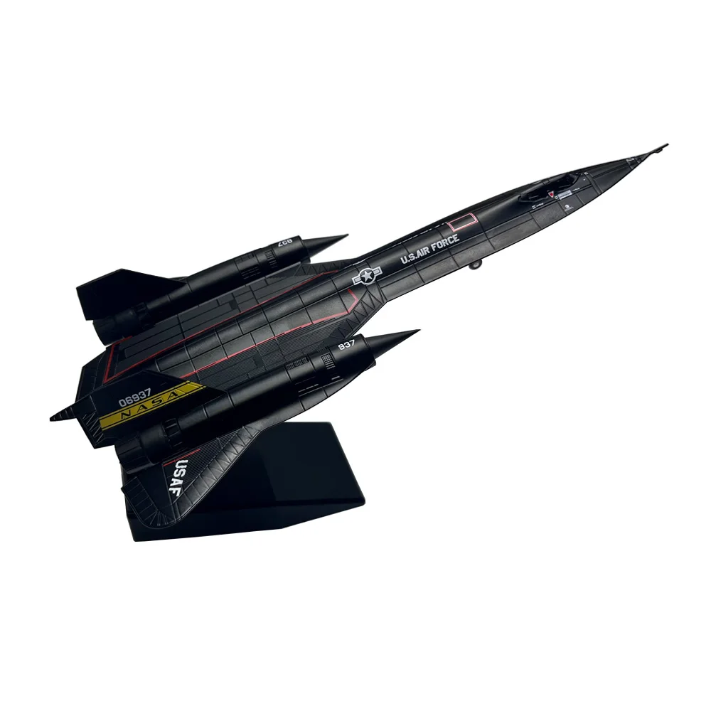 1/144 Scale US Lockheed SR71 SR-71 Blackbird 17972 Plane Diecast Metal Airplane Aircraft Ornament Model Boy Birthday Toy Gift 1/144 Scale US Lockheed SR71 SR-71 Blackbird 17972 Plane Diecast Metal Airplane Aircraft Ornament Model Boy Birthday Toy Gift