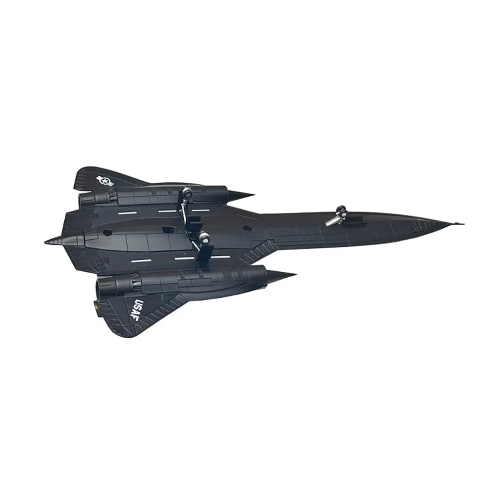 1/144 Scale US Lockheed SR71 SR-71 Blackbird 17972 Plane Diecast Metal Airplane Aircraft Ornament Model Boy Birthday Toy Gift 1/144 Scale US Lockheed SR71 SR-71 Blackbird 17972 Plane Diecast Metal Airplane Aircraft Ornament Model Boy Birthday Toy Gift