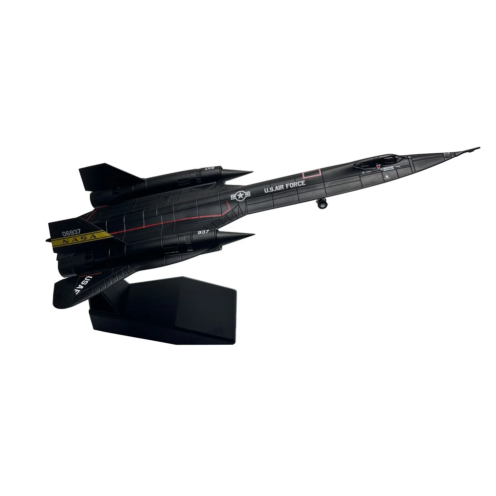 1/144 Scale US Lockheed SR71 SR-71 Blackbird 17972 Plane Diecast Metal Airplane Aircraft Ornament Model Boy Birthday Toy Gift 1/144 Scale US Lockheed SR71 SR-71 Blackbird 17972 Plane Diecast Metal Airplane Aircraft Ornament Model Boy Birthday Toy Gift