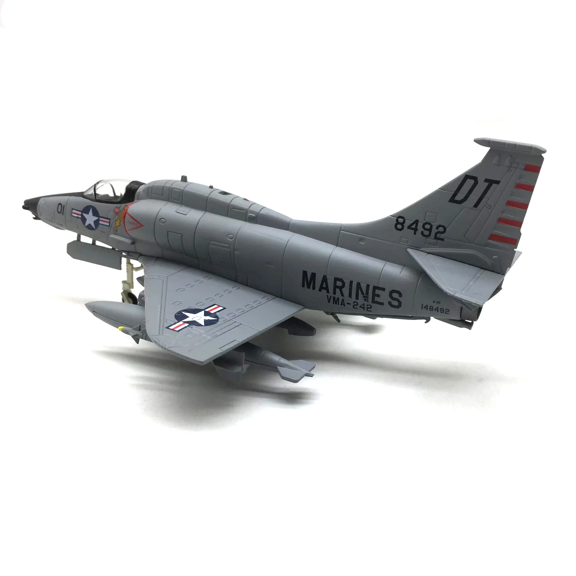 1:72 Scale United States Marine Corps Skyhawk A-4 Aircraft Alloy Militarized Combat Aircraft Model Collection Toy Gift