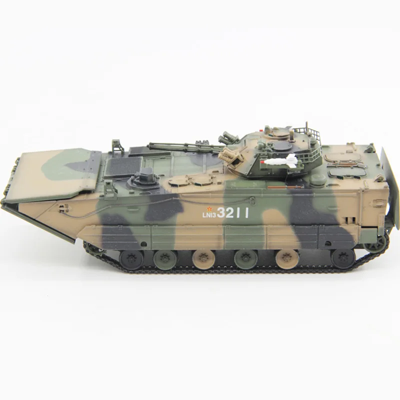 1:72 Scale Chinese ZBD-05 Amphibious Infantry Fighting Vehicle Amphibious Armored Vehicle Alloy Militarized  Tracked Tank Model
