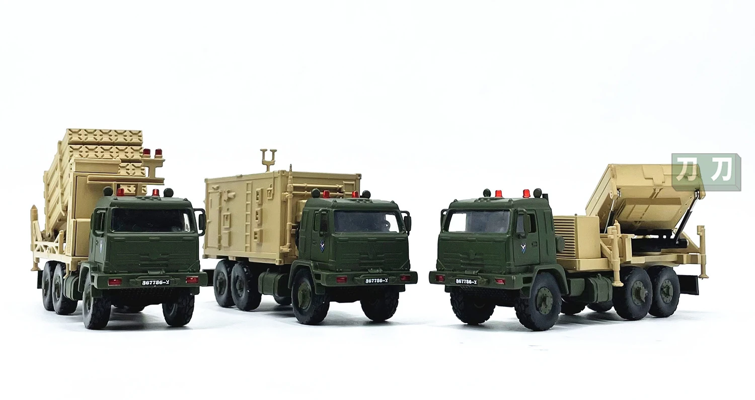 Diecast 1:72 Scale Iron Dome Defense System Missile Transport Vehicle Alloy Finished Military Tank Model Simulation Decoration
