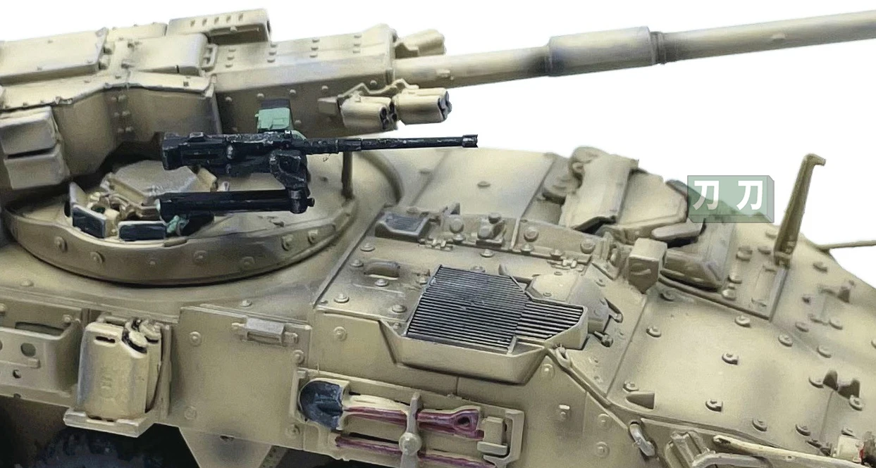 1:72 Scale Sand Color Simulation Finished Model of US M1128 Stryker Mobile Militarized Combat Eight-wheeled Armored Vehicle