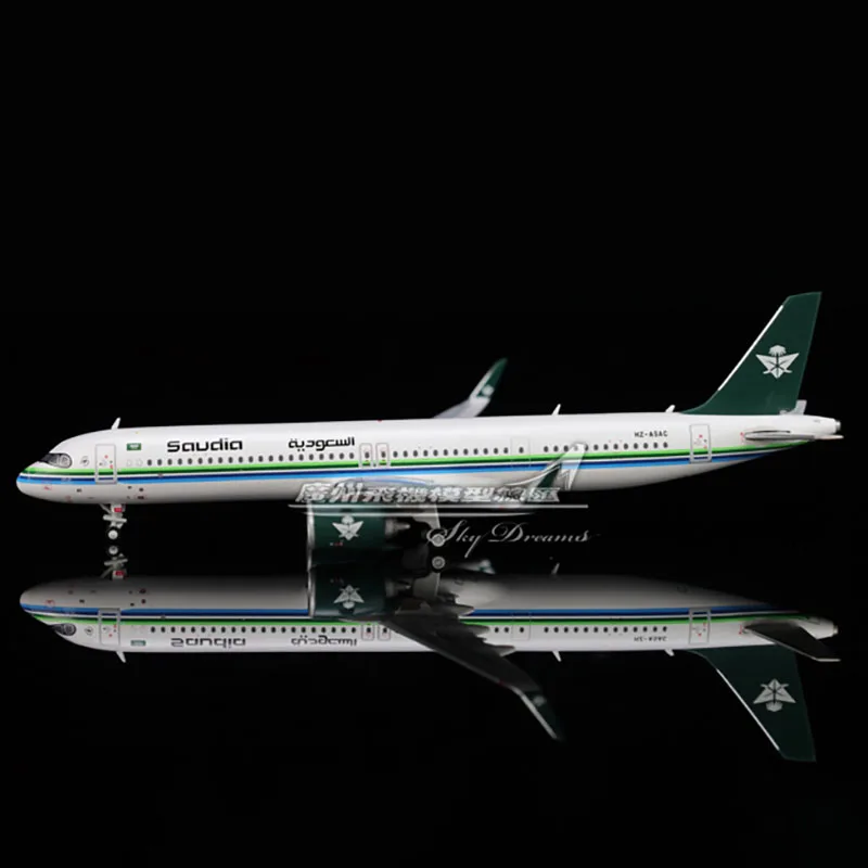 JCWINGS Die Cast 1:400 Scale Saudi XX40188 A321neo HZ-ASAC Domestic Alloy Aircraft Model Airplane Collection Toy Gift Display JCWINGS Die Cast 1:400 Scale Saudi XX40188 A321neo HZ-ASAC Domestic Alloy Aircraft Model Airplane Collection Toy Gift Display