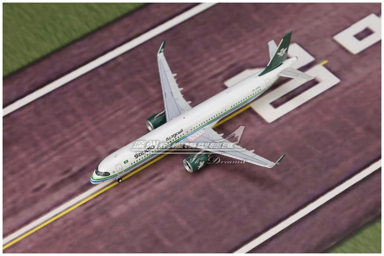 JCWINGS Die Cast 1:400 Scale Saudi XX40188 A321neo HZ-ASAC Domestic Alloy Aircraft Model Airplane Collection Toy Gift Display JCWINGS Die Cast 1:400 Scale Saudi XX40188 A321neo HZ-ASAC Domestic Alloy Aircraft Model Airplane Collection Toy Gift Display