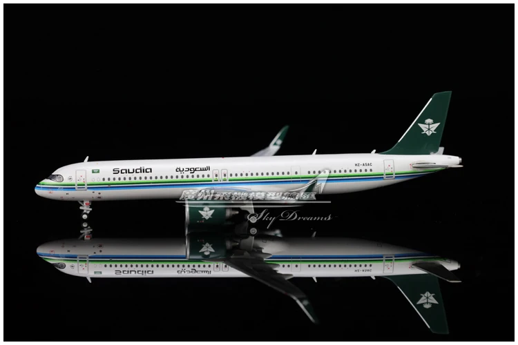 JCWINGS Die Cast 1:400 Scale Saudi XX40188 A321neo HZ-ASAC Domestic Alloy Aircraft Model Airplane Collection Toy Gift Display JCWINGS Die Cast 1:400 Scale Saudi XX40188 A321neo HZ-ASAC Domestic Alloy Aircraft Model Airplane Collection Toy Gift Display