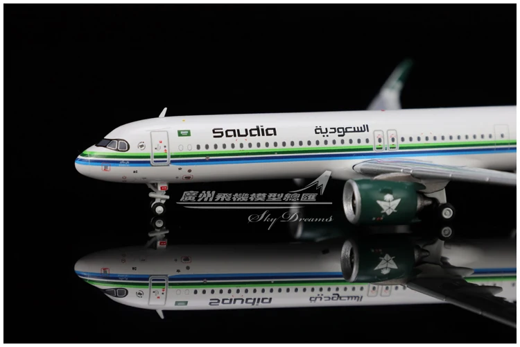 JCWINGS Die Cast 1:400 Scale Saudi XX40188 A321neo HZ-ASAC Domestic Alloy Aircraft Model Airplane Collection Toy Gift Display JCWINGS Die Cast 1:400 Scale Saudi XX40188 A321neo HZ-ASAC Domestic Alloy Aircraft Model Airplane Collection Toy Gift Display