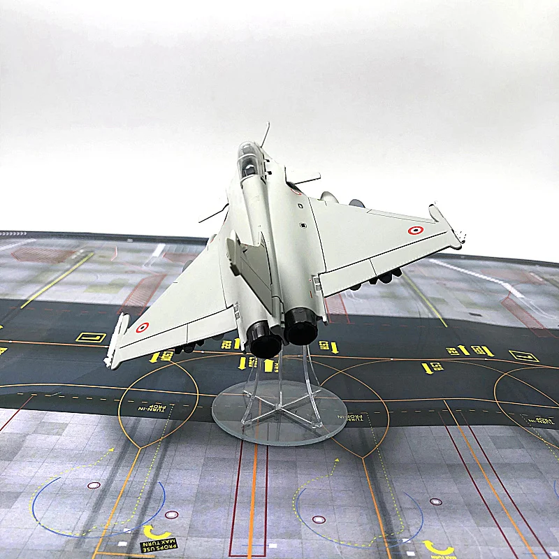 Diecast 1:72 Scale French Rafale B Simulation Alloy Fighter Aircraft Model Finished Product Collection Ornaments